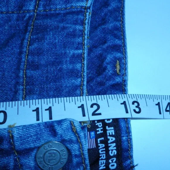 Ralph Lauren Casual Carpenter-Style Shorts - Blue - Picture 8 of 11